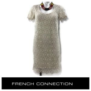 French connection Crochet Dress